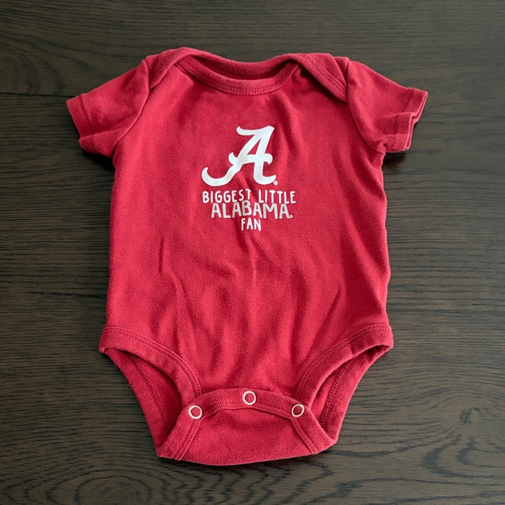 Alabama Crimson Tide Baby Onesies and Skirt Set - Picture 4 of 7